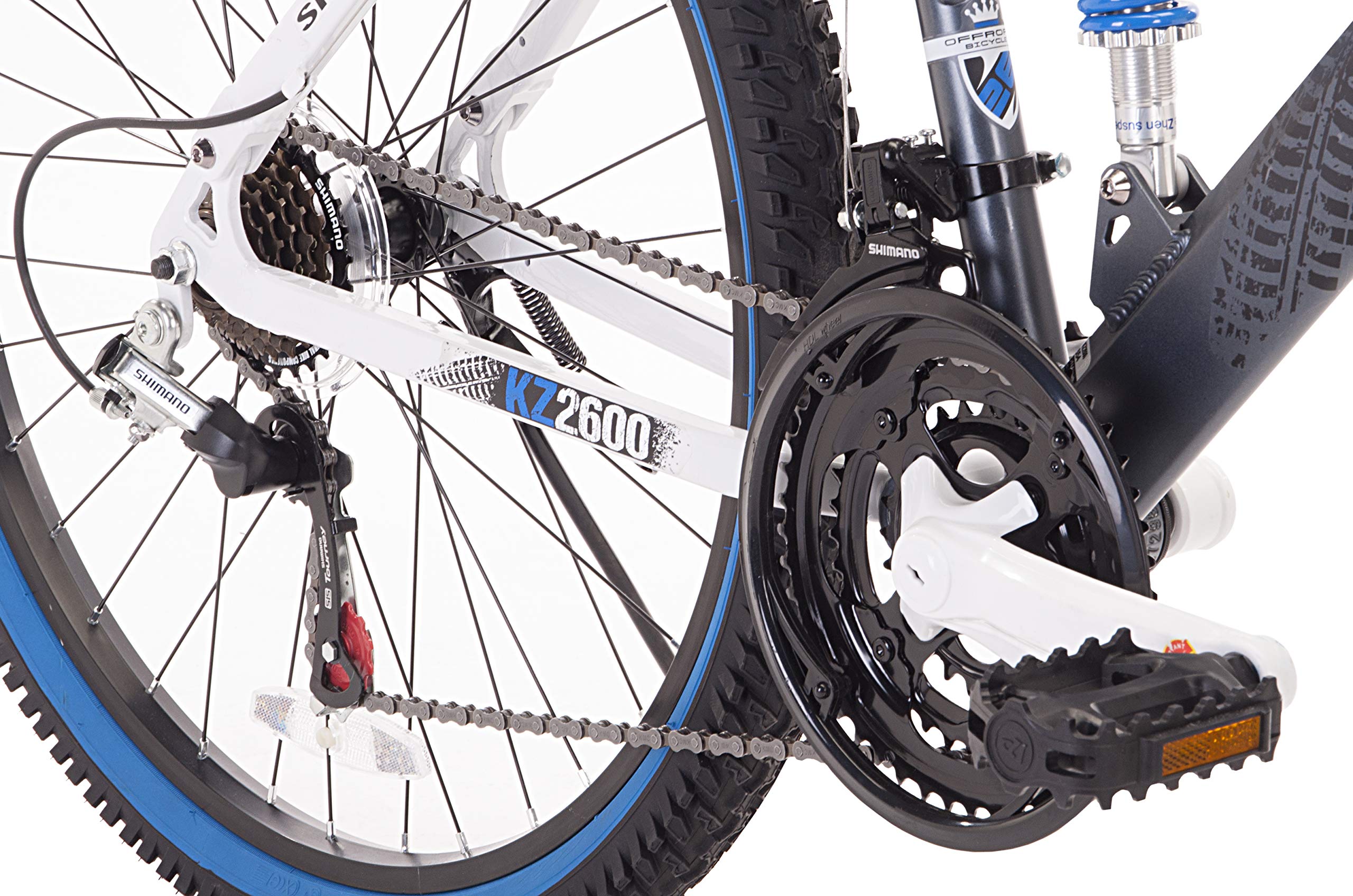 avigo air flex dual suspension bike youth