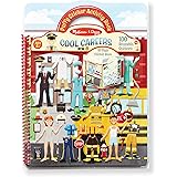 Melissa & Doug Puffy Sticker Play Set: Cool Careers Activity Book - 101 Reusable Stickers
