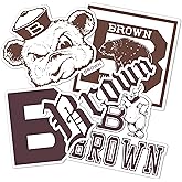 Desert Cactus Brown University Sticker Bears Vinyl Decals Laptop Water Bottle Car Type 2 (T2 Vintage 1)