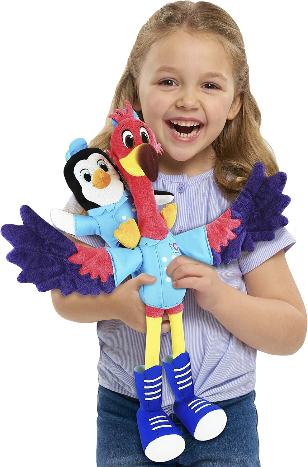 Disney Jr T.O.T.S. Junior T.O.T.S. Pip & Freddy 20-Inch Plush,  Exclusive, Multi-Color: Toys & Games