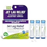 Boiron Jet Lag Relief Kit - Travel Essential for Relief from Nausea, Stiffness, Muscle Pain, and Drowsiness from Long Flights - 3 Count (240 Pellets)
