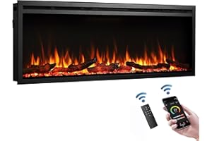 LEGEND FLAME LegendFlame 50" W Austin in Wall Recessed & Wall Mounted Electric Fireplace (EF287A)