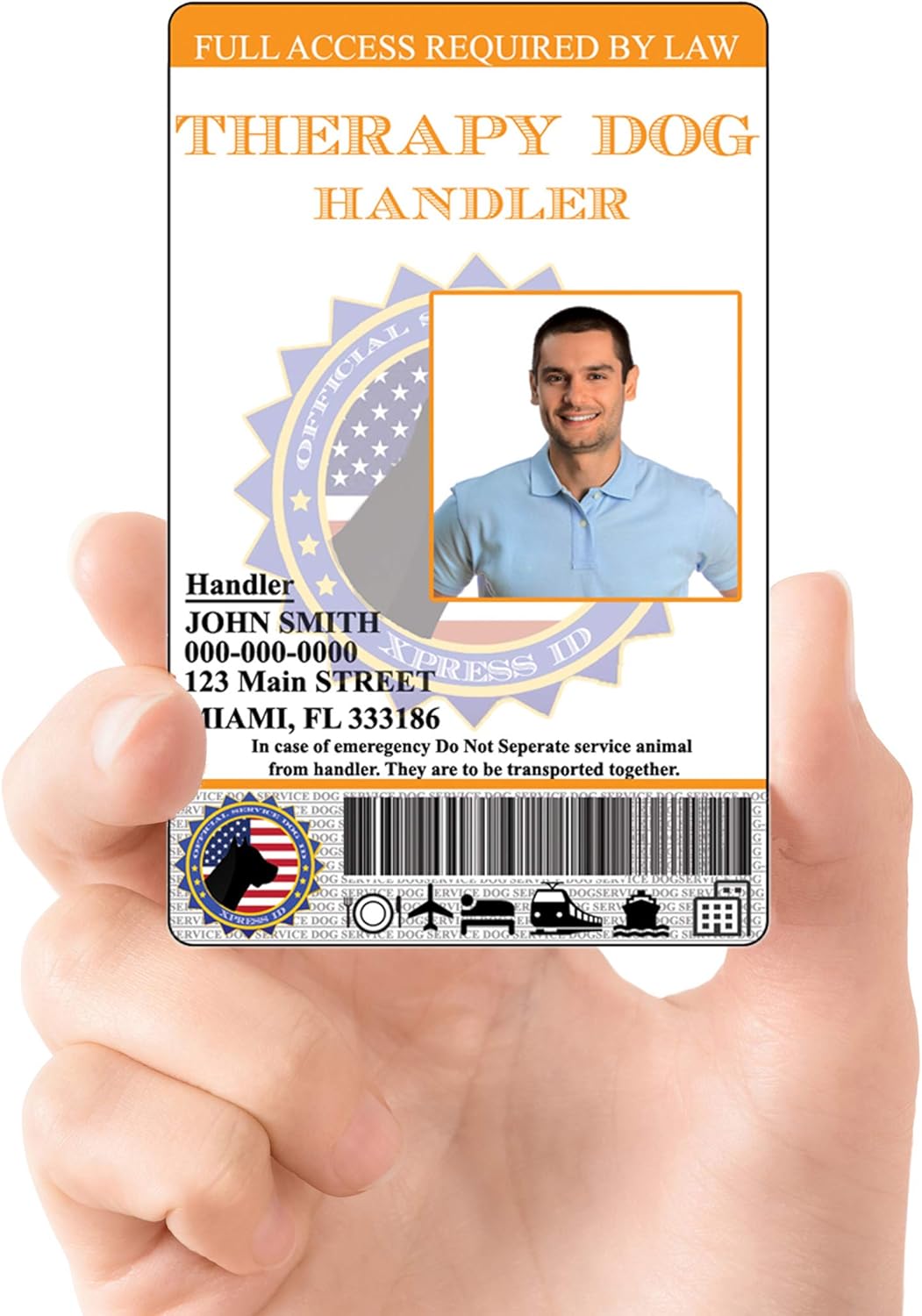 national therapy dog registry