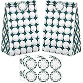 24 Pack Golf Party Candy Favor Bags with Stickers, Golf Goodie Gift Treat Bags Golf Themed Birthday Party Supplies