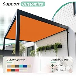SunnyRoyal 20'x39' Sun Shade Sail Straight Edge