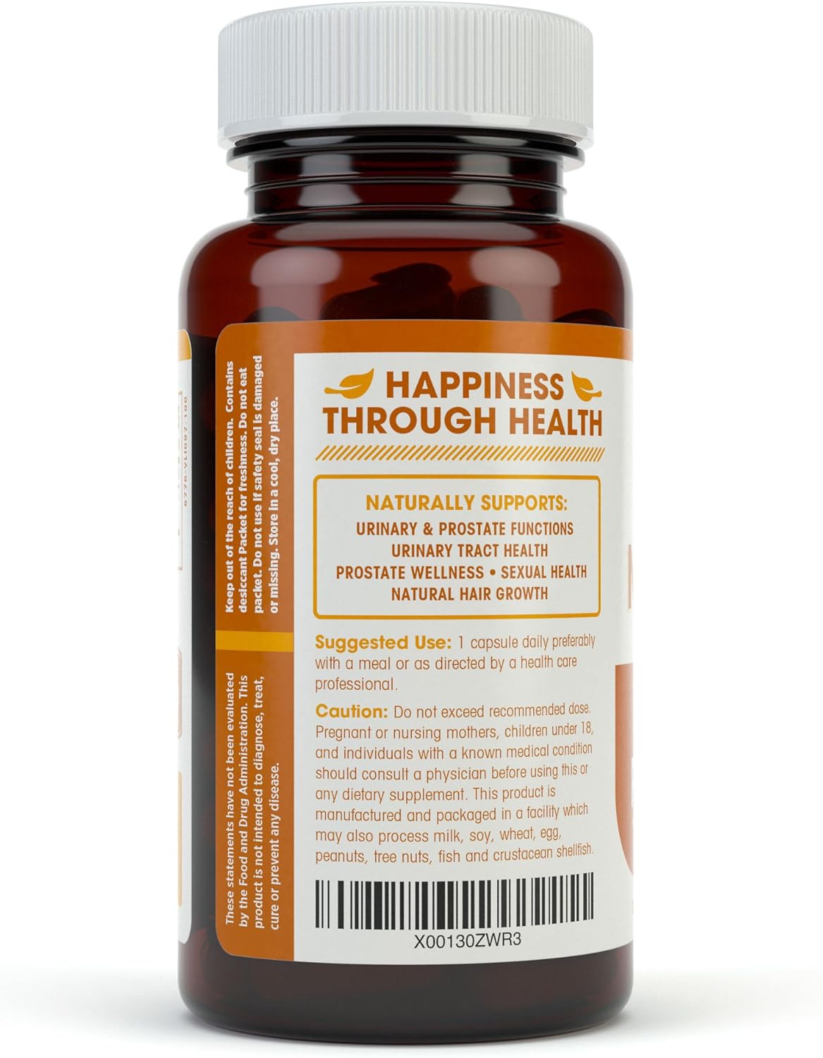 1000mg Saw Palmetto Prostate Supplement, Berry Power + Extract - Maximum Strength to Promote Prostate Heath, Reduce Frequent Urination and Block DHT Related Hair Loss Naturally |100 Caps: Health & Personal Care
