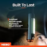 NEBO Big Larry 3 Light 600 Lumen Work Light Red Hazard + 220 Lumen Top Light view 4