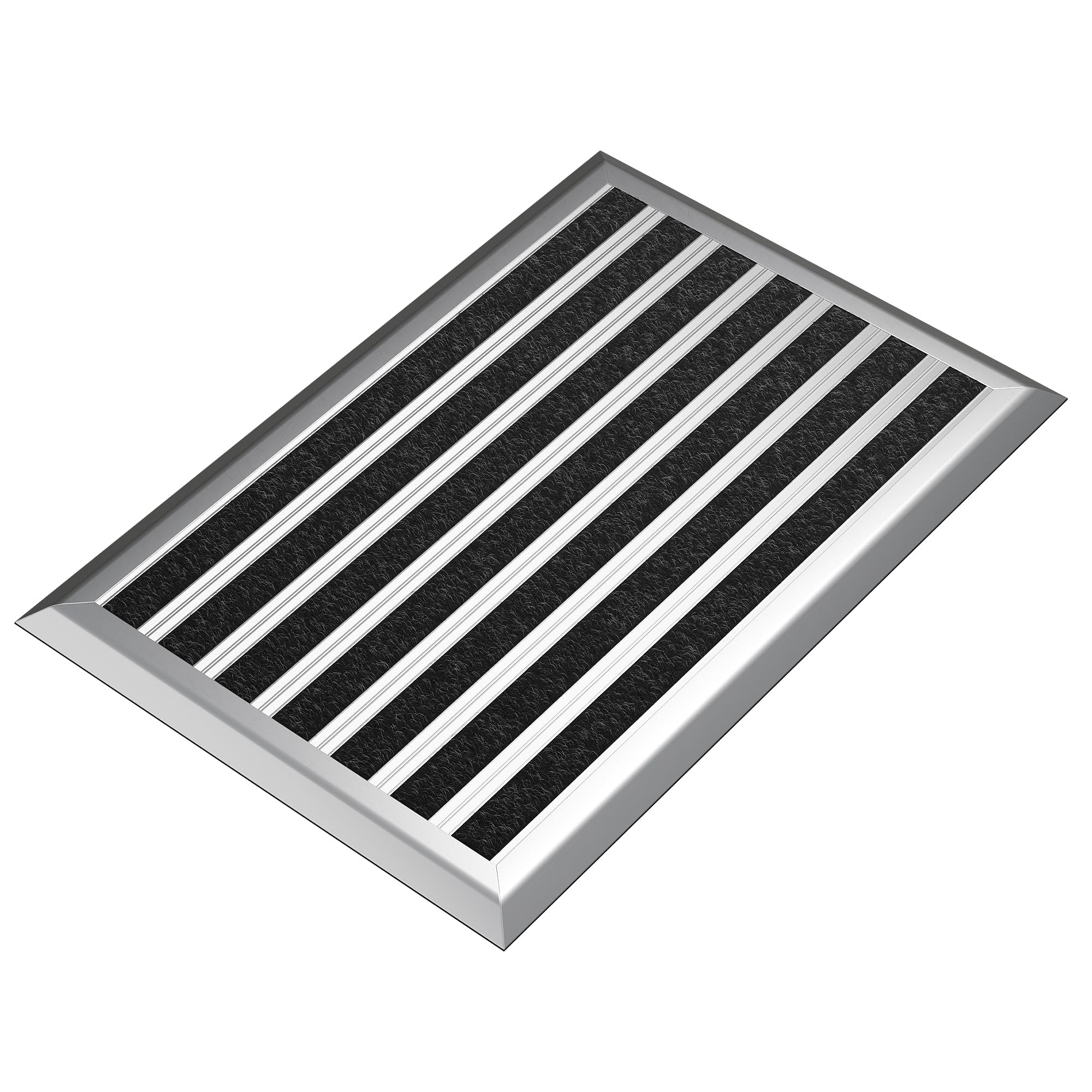Outdoor grey door mat 40 x 60 cm, aluminum doormats, outdoor doormat, heavy duty door mats outside, welcome door mat, dirt trap outdoor mat, house entrance doormat, heavy duty door mat dirt trapper.