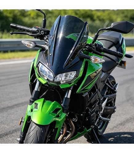 Amazon.com: Puig Wind. New Generation Kawasaki Z400 19-20' C/Black
