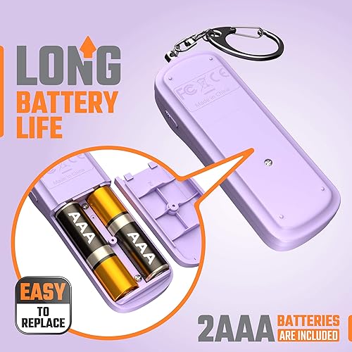 Self Defense Safesound Personal Alarm Keychain – 130 dB Siren