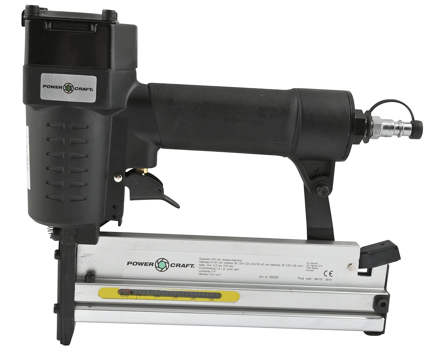 Power Craft Combination Nailer & Stapler Black 69380 Amazon.co.uk DIY