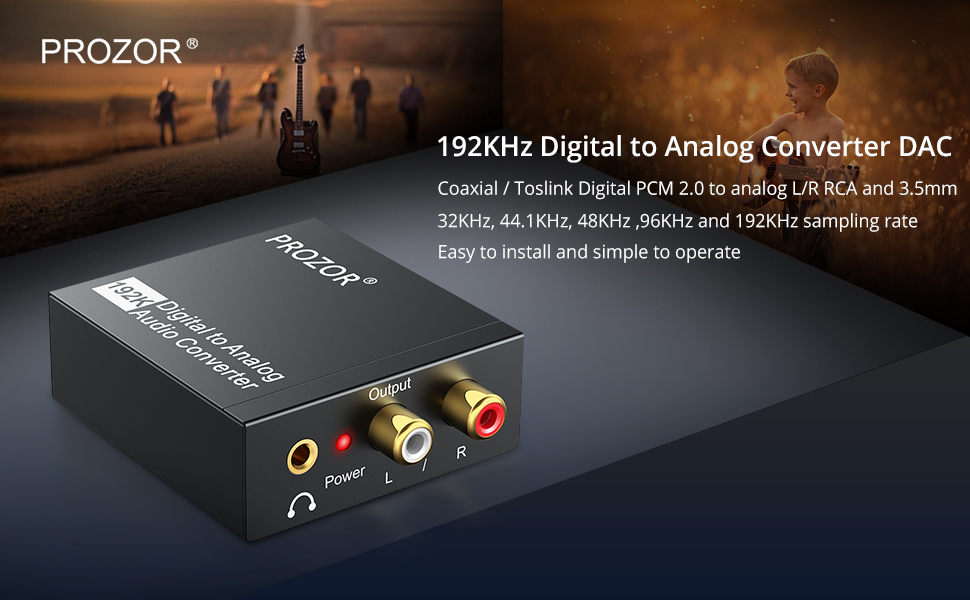 PROZOR-192KHz-Digital-to-Analog-Audio-Converter-DAC-Digital-SPDIF-Optical-to-Analog-LR-RCA-Converter-Toslink-Optical-to-35mm-Jack-Adapter-for-PS3-HD-DVD-PS4-Amp-Apple-TV-Home-Cinema