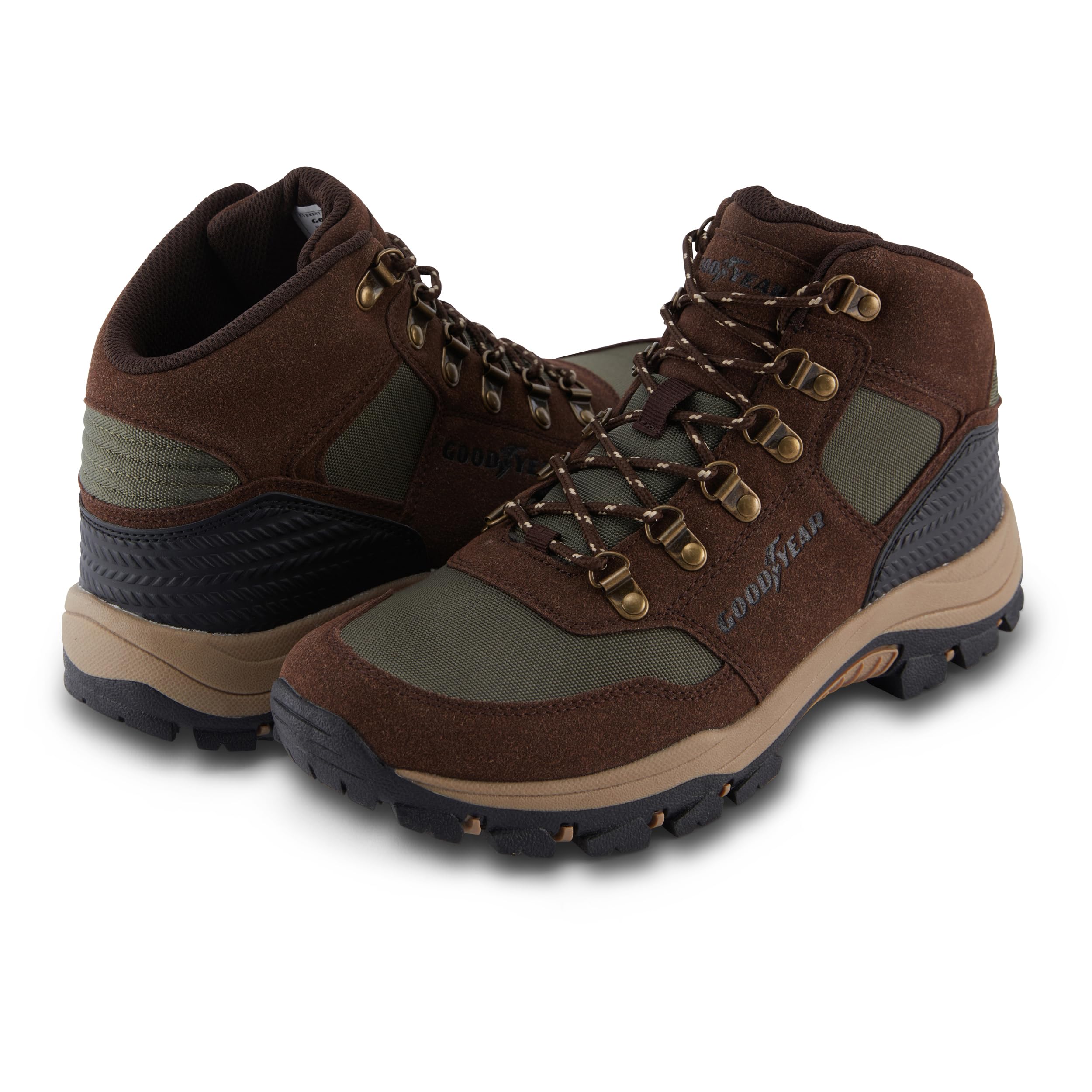 Photo 1 of Goodyear Everest Mens High-Top Hiking Boot for Work and Snow Waterproof and Breathable Outdoor Footwear