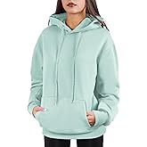 Cloud Essentials Oversized Pullover Hoodie for Women Soft Fleece Cotton Blend, Cozy Everyday Sweatshirt