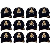 Black Duck Brand Freemason 3D Embroidered Adjustable Baseball Hat/Cap (Black & Yellow)