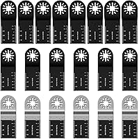 Set 20 Lame Per Multitool Oscillante - 34mm, Per Legno, Metallo, Plastica - Foto 6