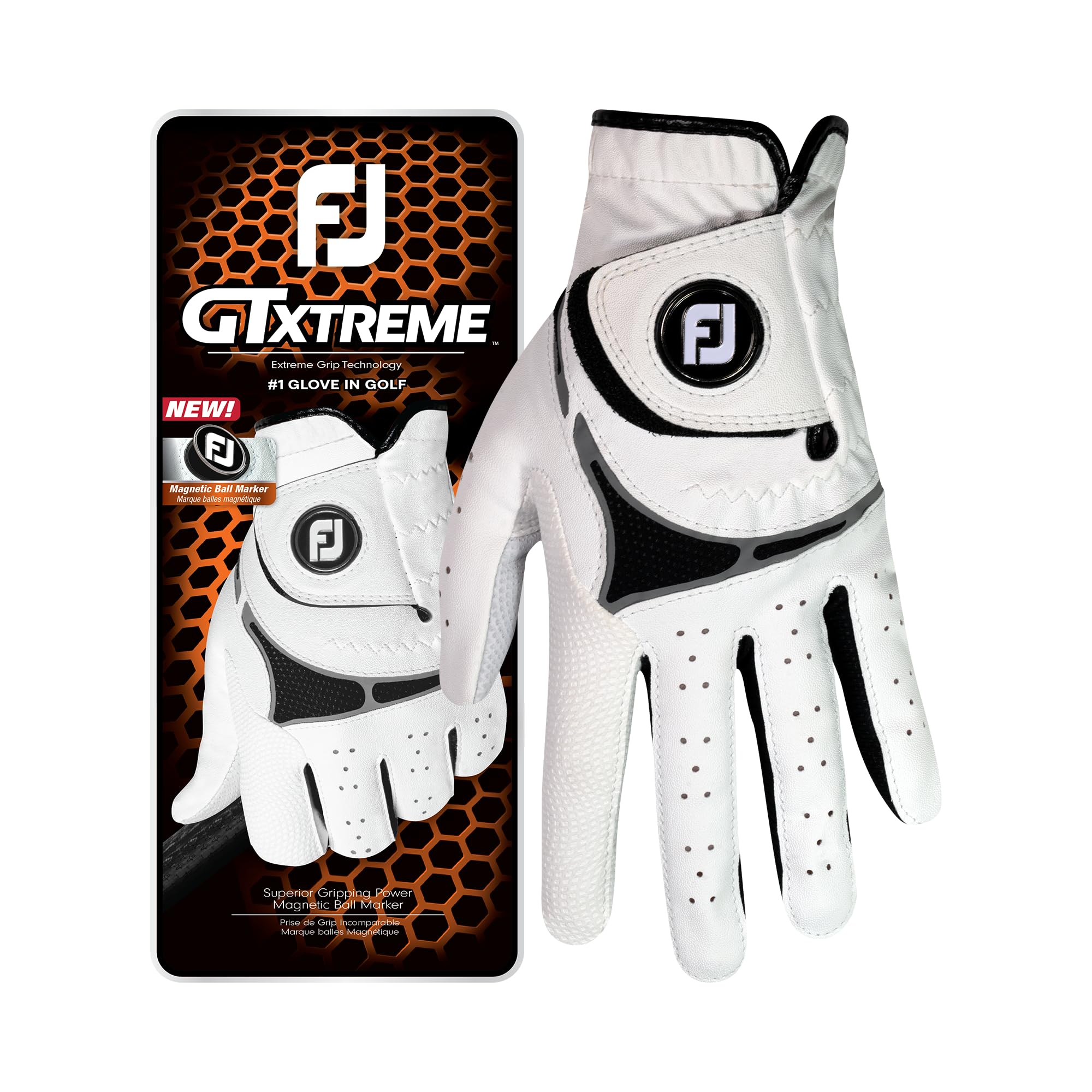 FootJoy GT Xtreme Women's Golf Glove, White, S, Left Hand (for Right Handed Golfer)