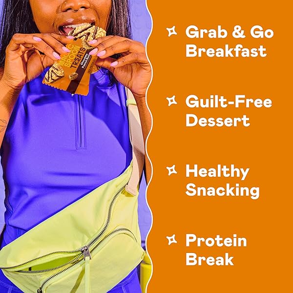 MAGIC SPOON TREATS – 8 GLUTEN FREE PROTEIN BARS, CHOCOLATE PEANUT BUTTER – HIGH PROTEIN GLUTEN FREE SNACK – SUGAR & GRAIN FREE PROTEIN CEREAL BAR – LOW CARB & KETO FRIENDLY – HEALTHY SNACKS