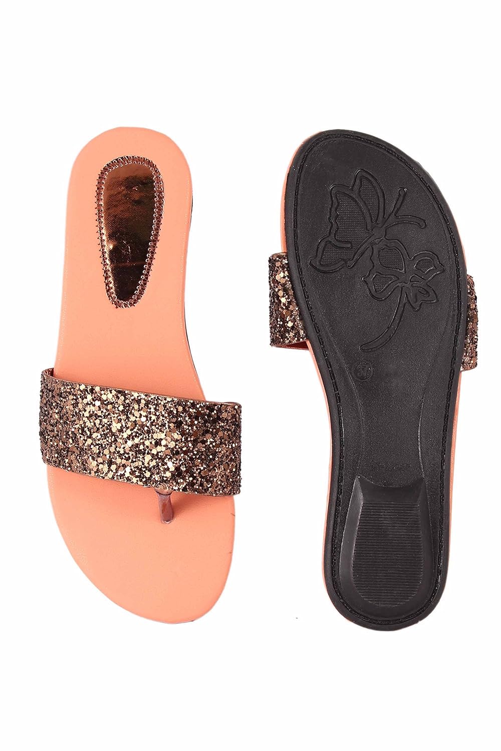 red choice collection handmade synthetic fashion chappal for women