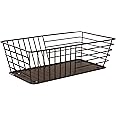 Spectrum Diversified Wright Bread Basket, Classic Kitchen Design for Breads, Roll, Muffin, Pastries & Baked Good Storage, Traditional Style Snack & Food Holder for Serving