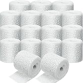 Treela Plaster Cloth Rolls Gauze Bandages Rolls Strips for Belly Casts, Scenery Molds, Mask Making, Art Projects, Body Casts, Craft Supplies(2 Inch x 59 Yard)