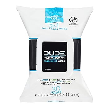 men's cleansing wipes