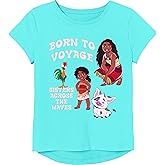 Disney Girls Disney's Moana 2 Short Sleeve T-Shirt - Moana, Simea, Heihei - Girls Sizes 2-16