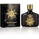 John Varvatos XX Elixir Spray, Cologne for Men, Long-Lasting, Amber Leather Scent with Notes of Rum & Davana Essence, 2.5 fl oz