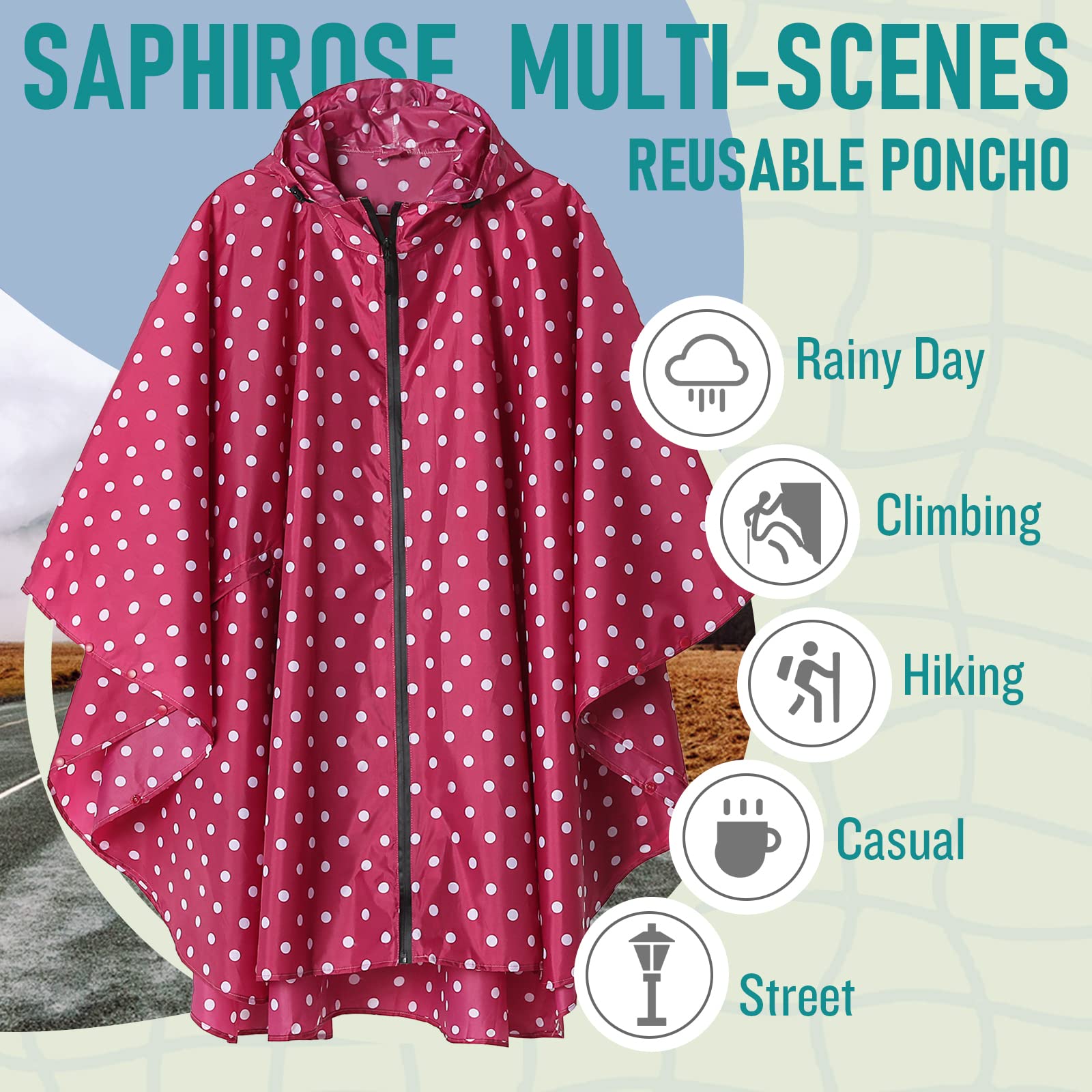Rain Poncho Jacket