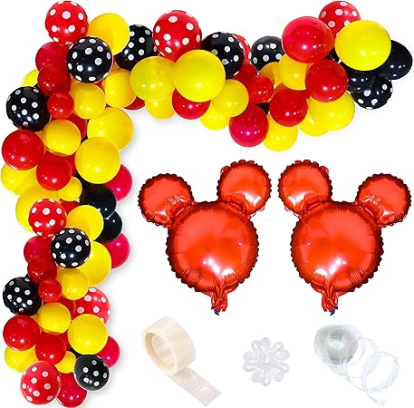 Amazon Beyumi ミッキーガーランド 115個パック 風船 バルーン おもちゃ