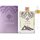 SAFA Lavender Oil - Scented Essential Body Oil – Travel Size Pocket Fragrance – Pure Organic Lavender Oil - Long Lasting Fragrance – Ideal Gift for Women - No Additives, Alc Free 10mL (4 Fl Oz)