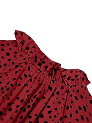 Avanova Women's Leopard Printed Ruffle Hem 3/4