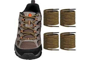 Endoto 2Pairs Shoelaces for Merrell Replacement Round Laces Moab Hiking Boots Shoes