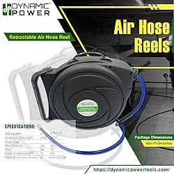 Dynamic Power Elite Retractable Air Hose Reel with