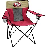 logobrands Officially Licensed NFL San Francisco 49ers Unisex Elite Chair, One Size, Team Color