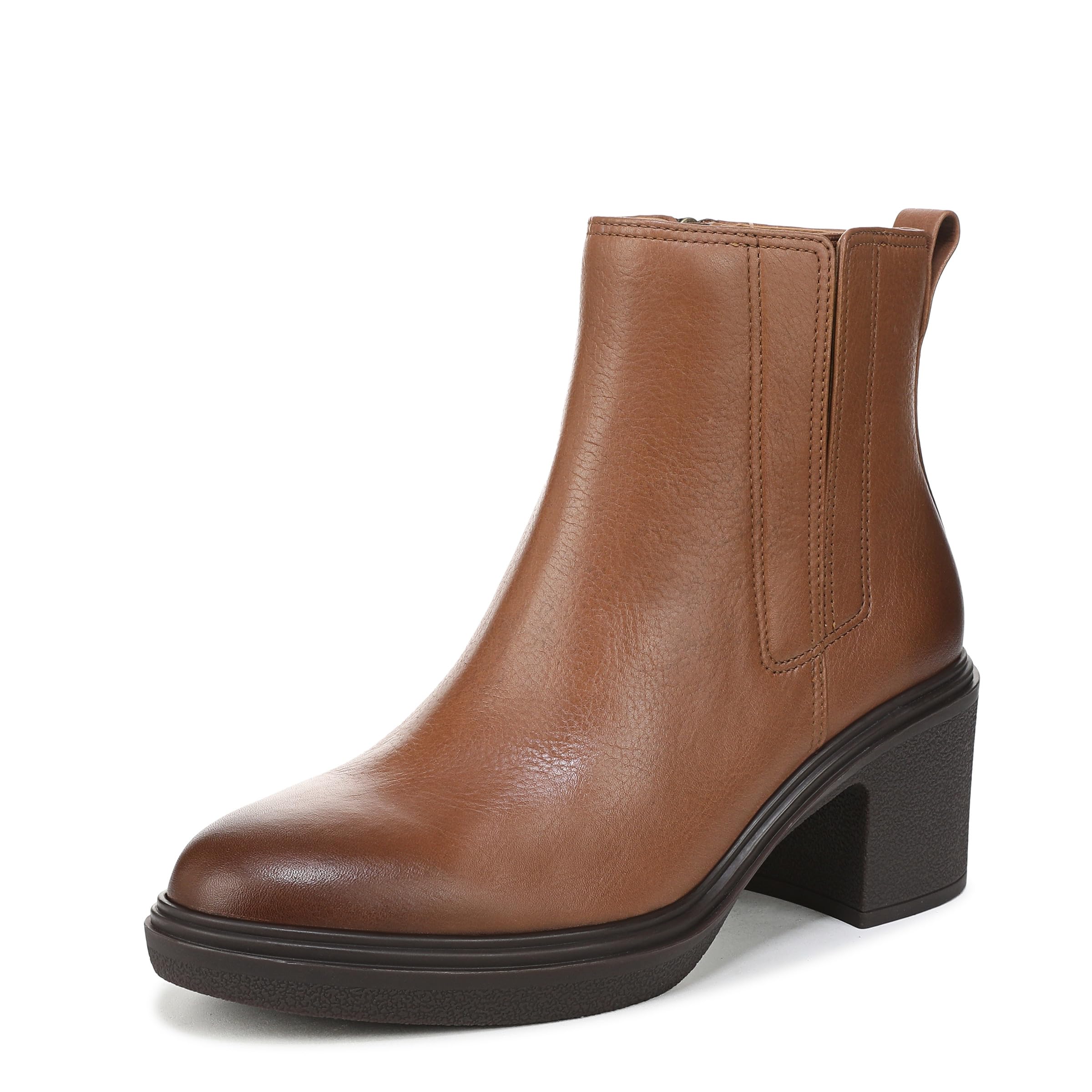 Vionic Women’s Savannah Fashion Boot Hazelnut Leather 12 W