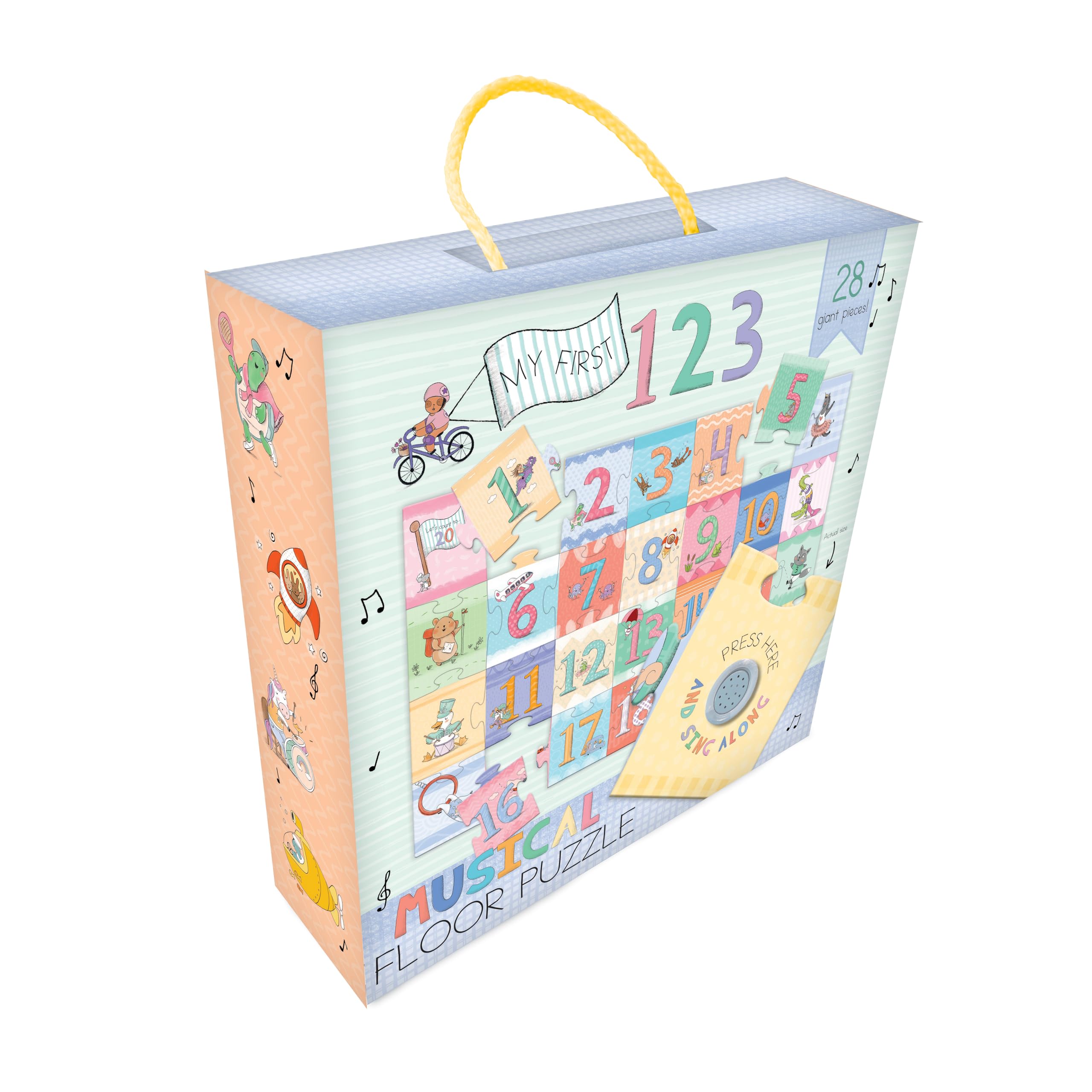 My First 123 Musical Floor Puzzle – Interactive Jigsaw for Children Aged 3 Years Upward