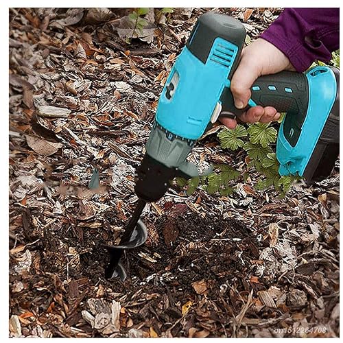 thumbnail image 2 of 1.6 X 9 Inch Auger Drill Bit For Planting - Garden Spiral Hole Digger For Bulbs, Bedding Plants & Umbrella Holes 2 of 10