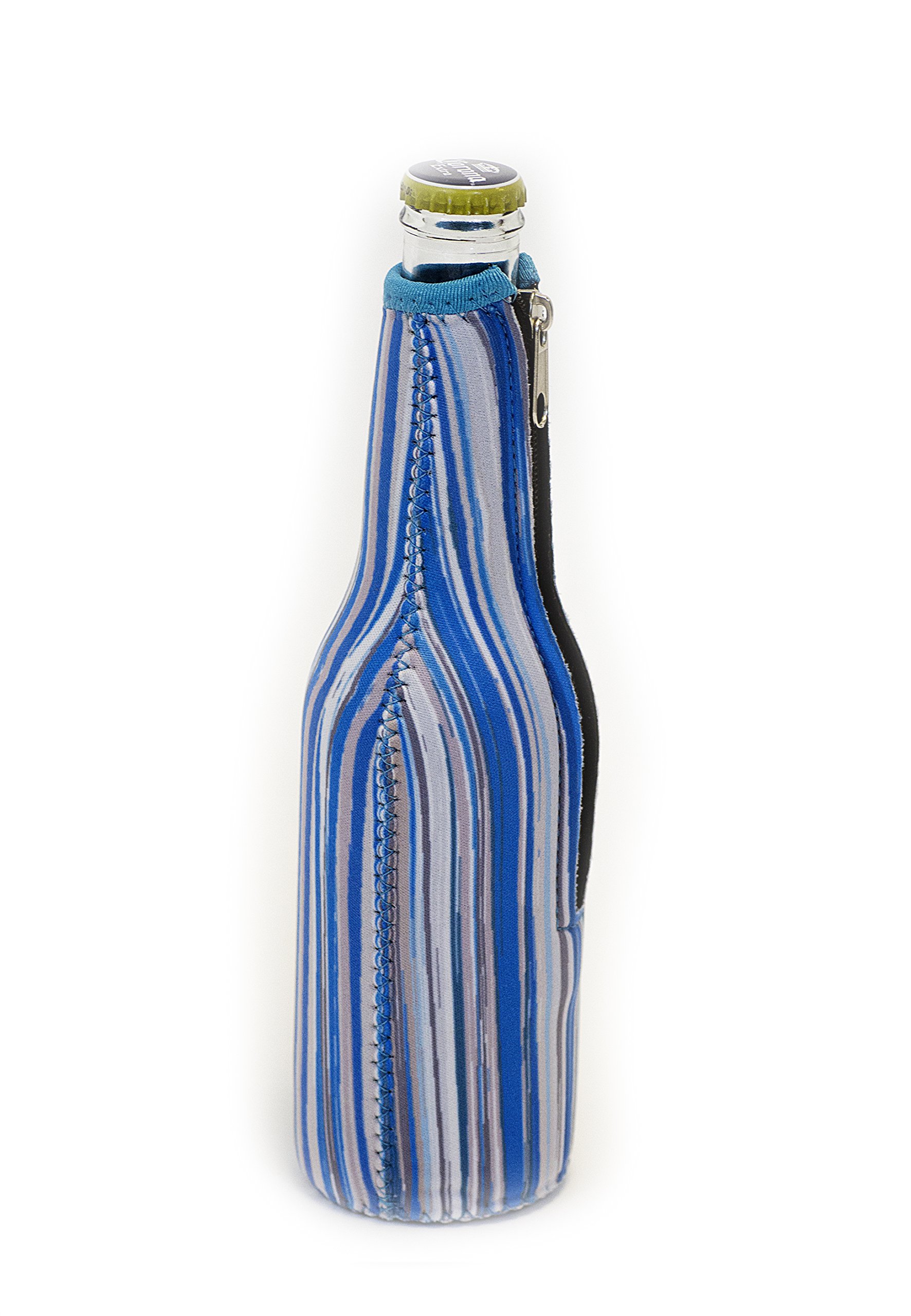 Zees Inc Pocket Bottles The Cool Sack Neoprene Beer Bottle Jacket With