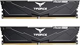 TEAMGROUP T-Force Vulcan 16GB (2x8GB) DDR5 5200MHz CL40 Desktop Memory Black view 1
