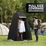 ZENO Pop Up Tent Privacy Shower Changing Toilet Tent Portable view 3