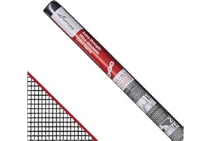ADFORS Extra Strength Screen, 36 Inches x 84 Inches Roll - Heavy-Duty Replacement Screen for Windows and Doors - Charcoal
