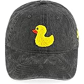 Jeep It's a Thing Washed Ponytail Baseball Hat for Women with Chenille Duck Embroidery - Adjustable Metal Strap - One Size