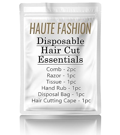 disposable hair cutting kit