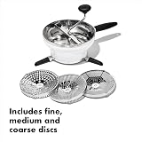 OXO Good Grips Food Mill Stainless Steel Bowl 2.17L with 3 Disks view 4