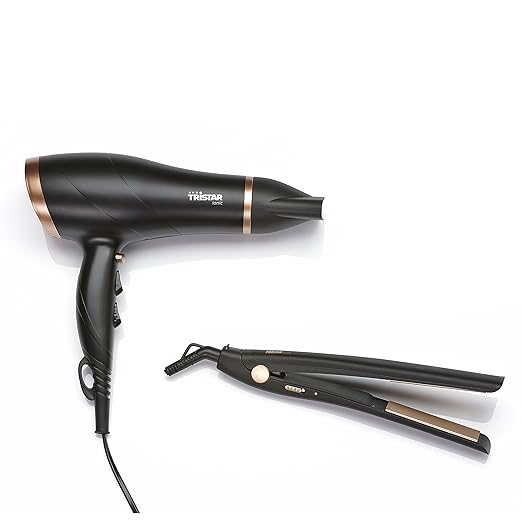 Tristar HD-2366 Geschenkset Haartrockner und Haarglätter