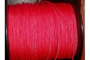 60X CUSTOM STRINGS Red BCY #24 D Loop Rope Release Material 5'