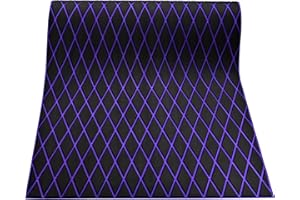 KT GuoMei 102.3" X45.2” Diamond Pattern Sea Deck Self-Adhesive Boat Flooring Eva Foam Decking Marine Non-Slip for Motorboat Fishing Boat Yach