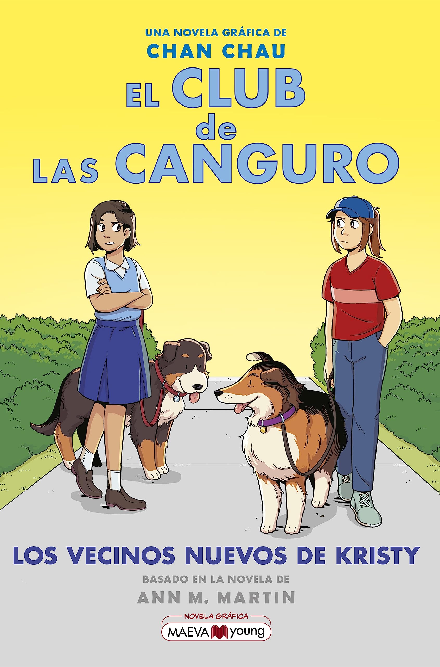 Portada de El Club de las Canguro 10: Los vecinos nuevos de Kristy: Los nuevos vecinos de Kristy (Novela gráfica)