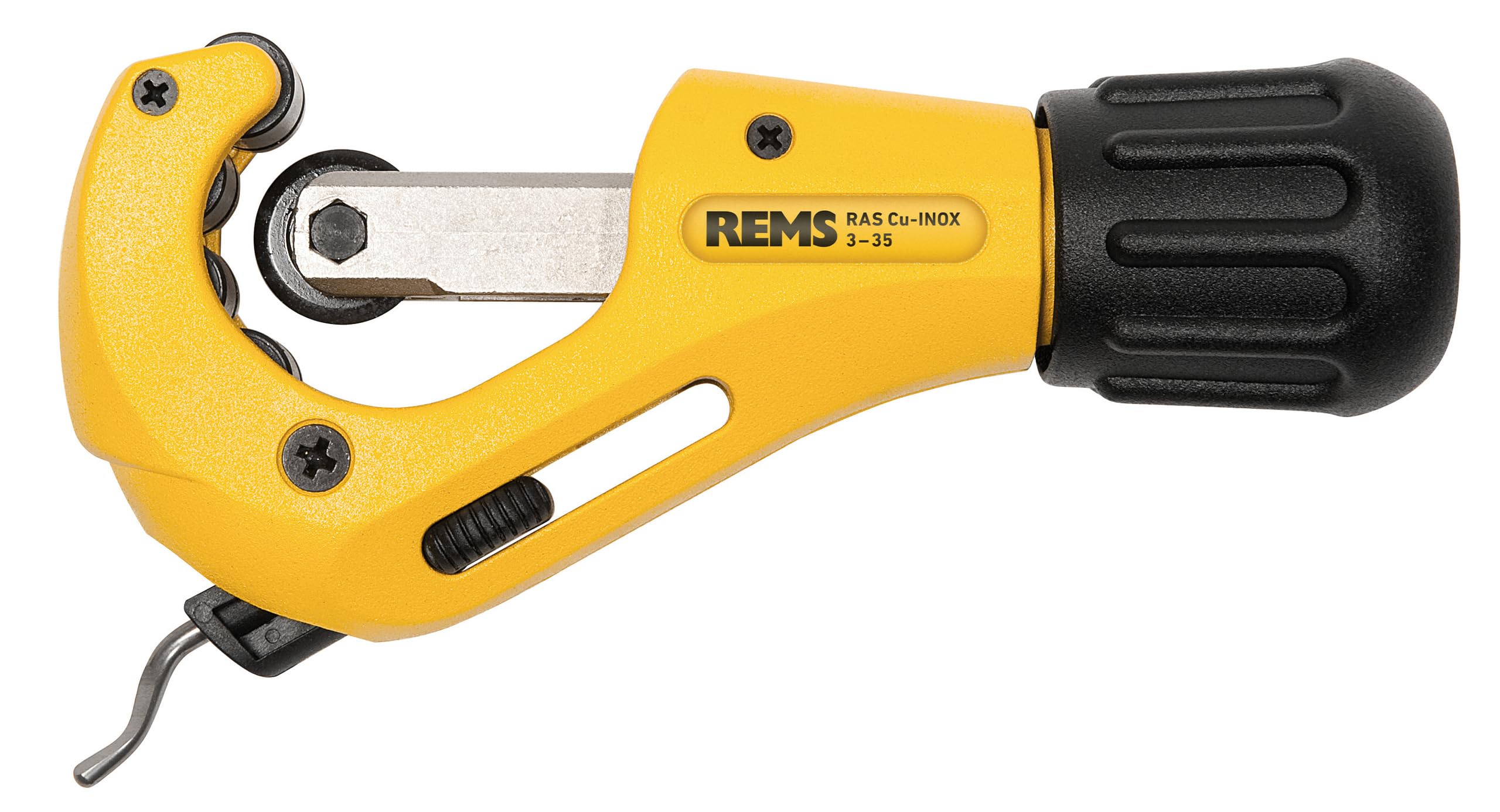 Rems RAS 113350 Pipe Cutter Cu-INOX 3-35 mm, Yellow